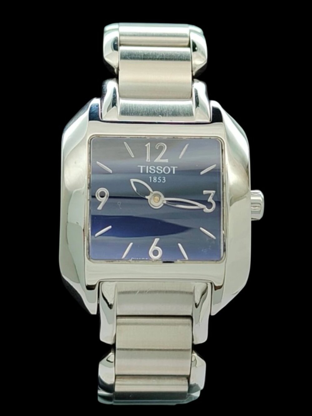 TISSOT 1853 QUARTZ Ref. L750/850 STEEL SAPPHIRE CRYSTAL LADIES SWISS 24mm WATCH